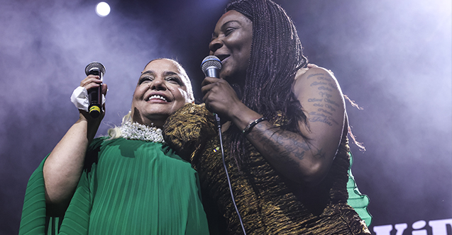 Buika ve kibariye konseri seyirci rekoru kırdı